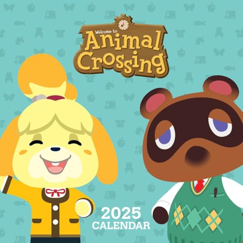 Nintendo – Animal Crossing 2025 – Wandkalender: Original Danilo-Kalender [Mehrsprachig] [Kalender] (Wall-Kalender)