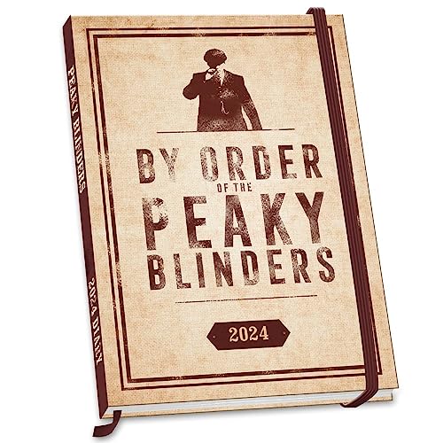 Peaky Blinders – A5-Tischkalender 2024: Original Danilo-Kalender [Mehrsprachig] [Kalender] (Desk Diary) von Brown Trout-Auslieferer Flechsig
