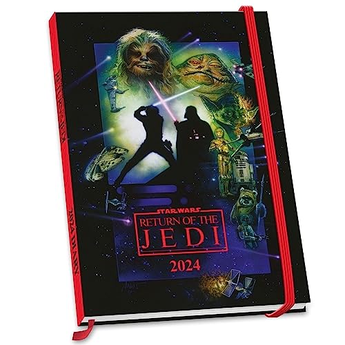 Star Wars – A5-Tischkalender 2024: Original Danilo-Kalender [Mehrsprachig] [Kalender] (Desk Diary)