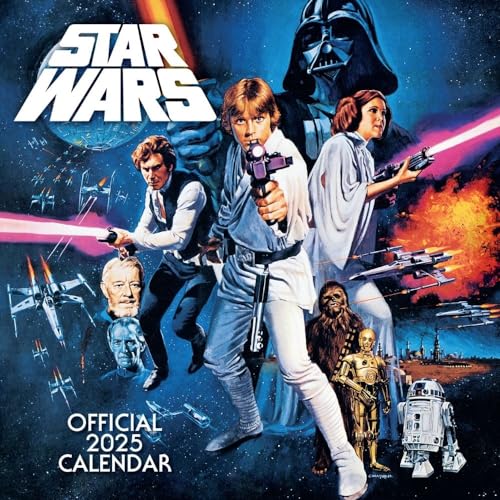 Star Wars – Official 2025 – Wandkalender: Original Danilo-Kalender [Mehrsprachig] [Kalender] (Wall-Kalender)
