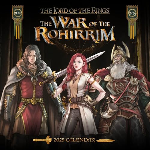 The War of the Rohirrim – Der Krieg der Rohirrim – Der Herr der Ringe 2025 – Wandkalender: Original Danilo-Kalender [Mehrsprachig] [Kalender] (Wall-Kalender) von Danilo Promotions LTD