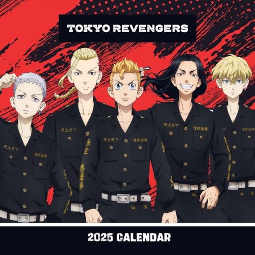 Tokyo Revengers – Kalender 2025 – Wandkalender: Original Danilo-Kalender [Mehrsprachig] [Kalender] (Wall-Kalender)