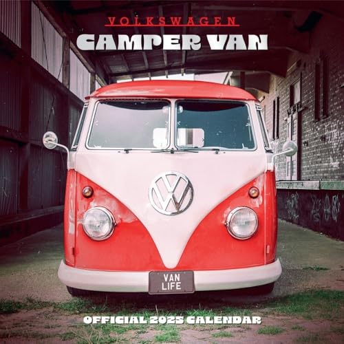 Volkswagen Camper Van – VW Bus 2025 – Wandkalender: Original Danilo-Kalender [Mehrsprachig] [Kalender] (Wall-Kalender)