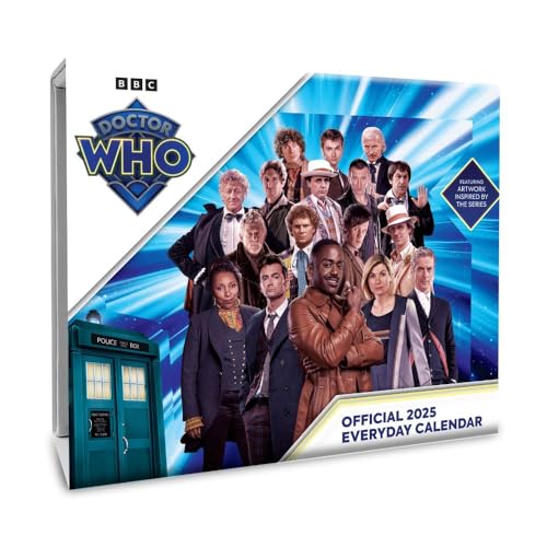Doctor Who 2025: Original Danilo-Tagesabreißkalender [Kalendar]