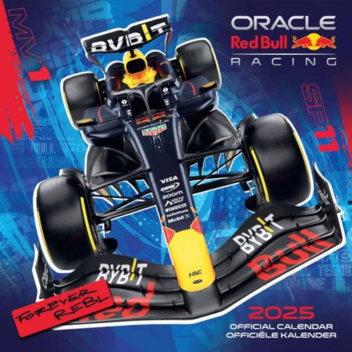 Kalender 2025 Formel 1 Red Bull Racing F1 Monatsansicht Quadratischer Kalender Offizielles Produkt Kalender 2025 Formel 1 Red Bull Racing F1 Monatsansicht Quadratischer Kalender Offizielles Produkt von Danilo Promotions LTD