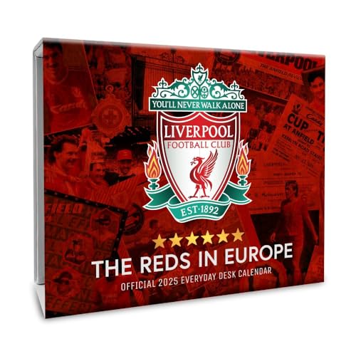 Liverpool FC 2025: Original Danilo-Tagesabreißkalender [Kalendar]