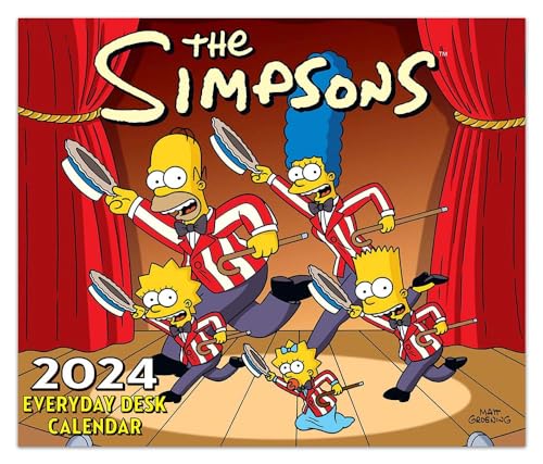 The Simpsons 2024: Original Danilo-Tagesabreißkalender [Kalendar] von Danilo Promotions LTD