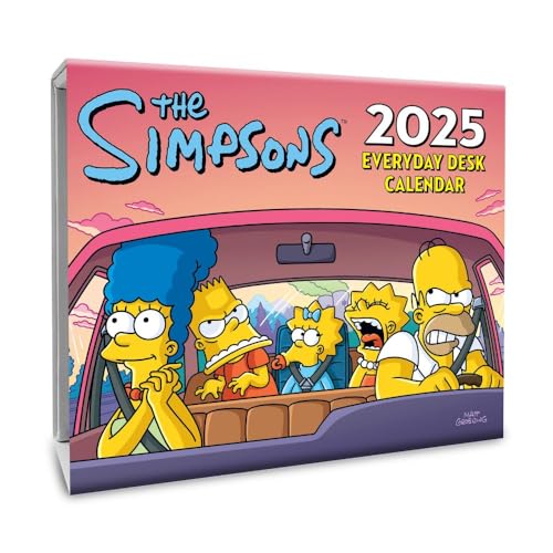 The Simpsons 2025: Original Danilo-Tagesabreißkalender [Kalendar]