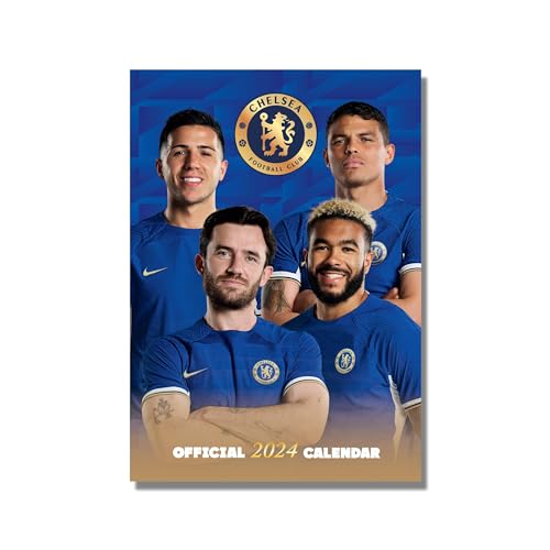 Chelsea FC 2024 – A3-Posterkalender: Original Danilo-Kalender [Mehrsprachig] [Kalender] von Brown Trout-Auslieferer Flechsig