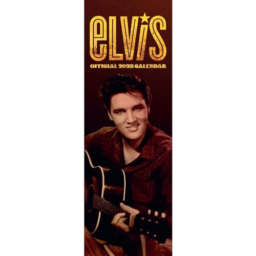 Elvis 2025 – Slimline-Kalender: Original Danilo-Kalender [Mehrsprachig] [Kalender]