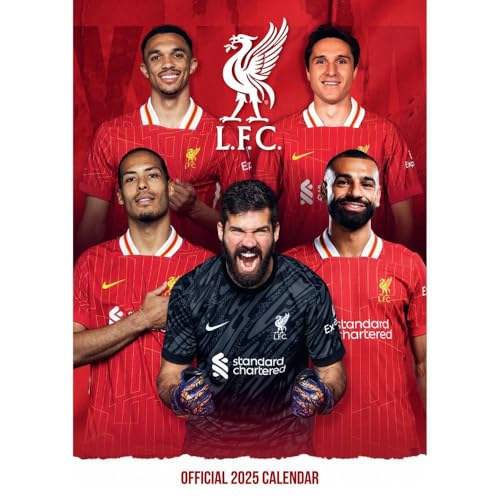 Liverpool FC 2025 – A3-Posterkalender: Original Danilo-Kalender [Mehrsprachig] [Kalender]