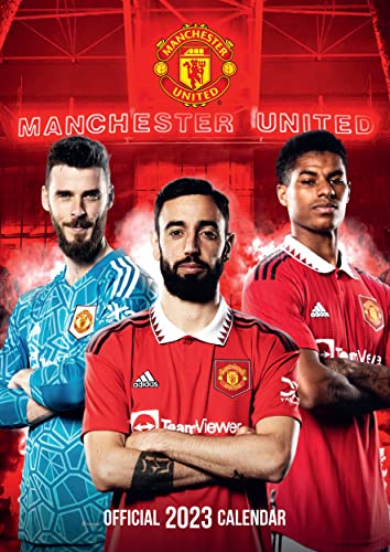 Manchester United FC 2023 – A3-Posterkalender: Original Danilo-Kalender [Mehrsprachig] [Kalender]