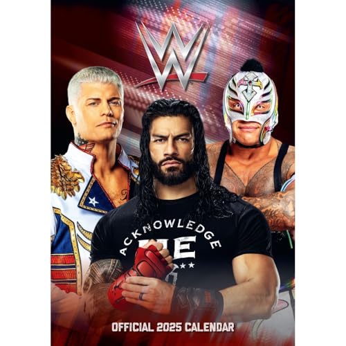World Wrestling Man 2025 – A3-Posterkalender: Original Danilo-Kalender [Mehrsprachig] [Kalender]