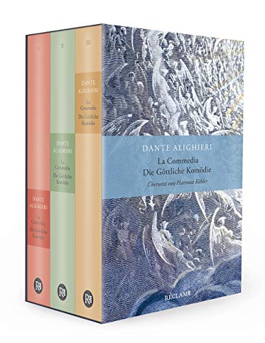 La Commedia / Die Göttliche Komödie: Drei Bände im Schuber. Italienisch/Deutsch von Reclam Philipp Jun.