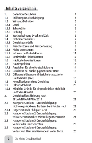 Die kleine Dekubitusfibel: Arbeitshilfe zum Umgang mit Druckschädigungen