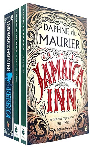 Virago Modern Classics Series Daphne Du Maurier 3 Books Collection Set (Rebecca, Jamaica Inn, Frenchman's Creek)