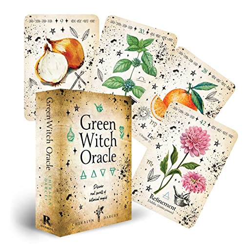 Green Witch Oracle Cards: Discover real secrets of Botanical Magick