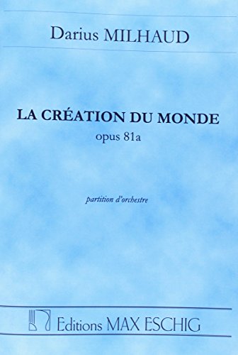 LA CREATION DU MONDE, OPUS 81A POCHE