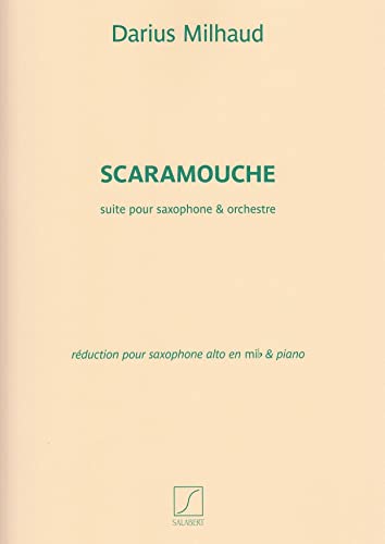 SCARAMOUCHE SAXOPHONE von Editions Salabert