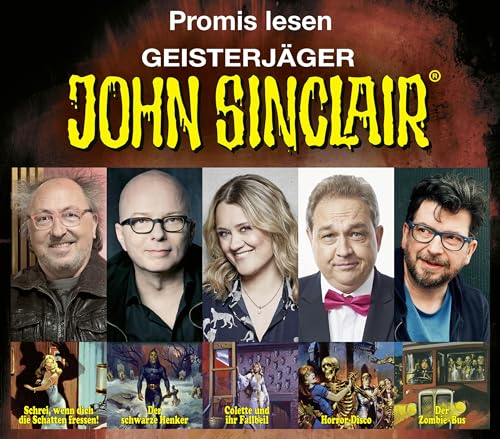 John Sinclair - Promis lesen Sinclair: Fünf Lesungen im Sammelschuber. Hörbuch. von Lübbe Audio