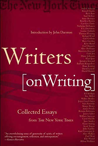 Writers on Writing: Collected Essays from the New York Times von Times Books