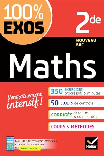 Maths 2de: exercices résolus - Nouveau programme de Seconde