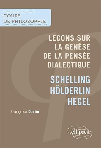 Leçons sur la Genèse de la pensée dialectique, Schelling Hölderlin, Hegel (Cours de philosophie)