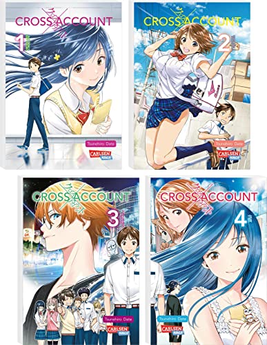 Cross Account Komplettpack 1–4: Alle Bände des Rom-Com-Mangas in einem Bundle! von CARLSEN MANGA