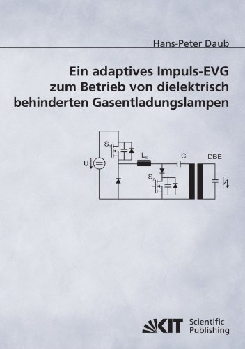 Ein adaptives Impuls-EVG zum Betrieb von dielektrisch behinderten Gasentladungslampen: Dissertationsschrift Ein adaptives Impuls-EVG zum Betrieb von dielektrisch behinderten Gasentladungslampen: Dissertationsschrift