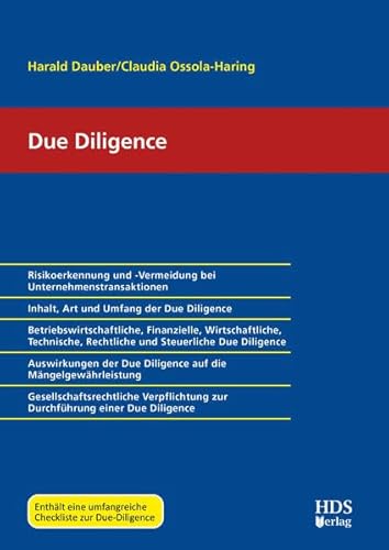 Due Diligence von HDS-Verlag