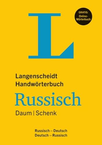 Langenscheidt Handwörterbuch Russisch Daum/Schenk: Russisch-Deutsch/Deutsch-Russisch: Russisch-Deutsch / Deutsch-Russisch. Rund 140.000 Stichwörter und Wendungen (Langenscheidt Handwörterbücher)