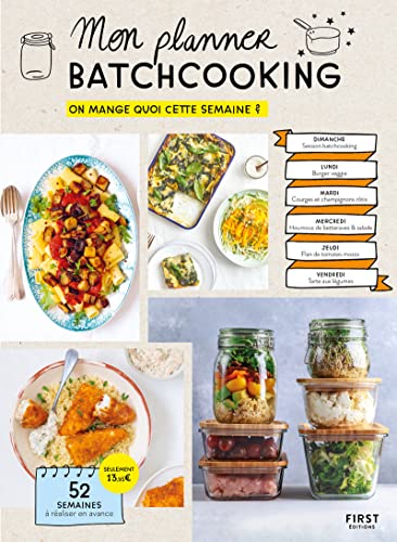 Mon planner batchcooking von FIRST