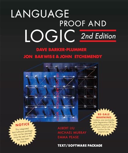 Language, Proof, and Logic - Second Edition; .: Text/Software Package von University of Chicago Press