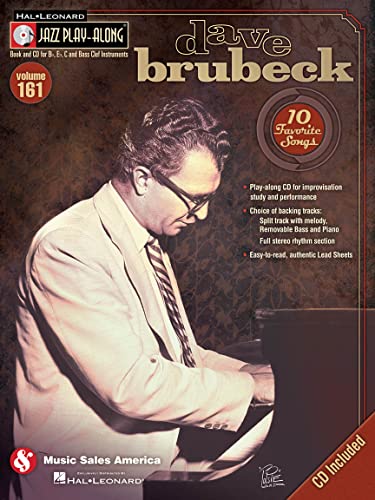 Jazz Play-Along Volume 161: Dave Brubeck: Noten, CD für Instrument(e) in b