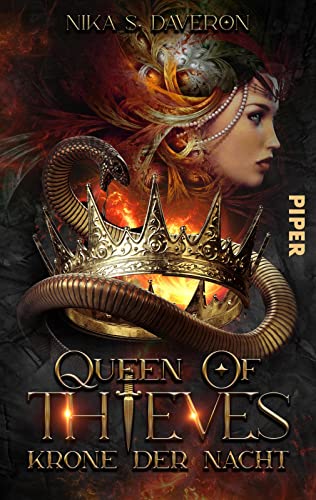 Queen of Thieves – Krone der Nacht: Royal Romantasy | Royaler Fantasy-Liebesroman um eine ungewöhnliche Prinzessin von Piper Wundervoll
