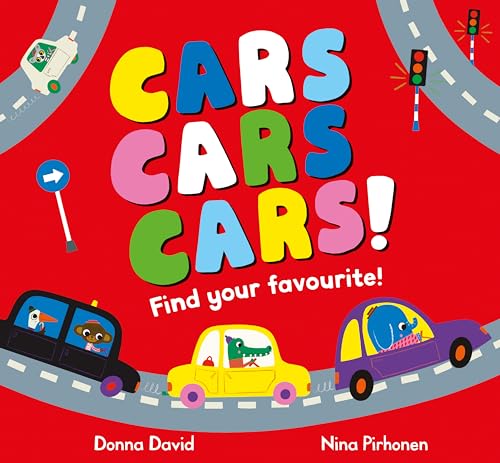 Cars Cars Cars!: Find Your Favourite (50 to Follow and Count) von Macmillan Children's Books