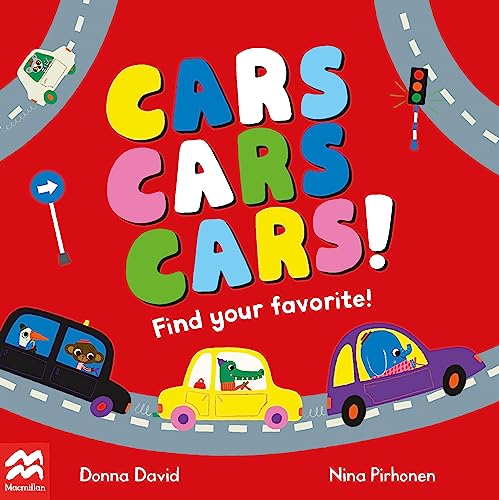 Cars Cars Cars!: Find Your Favourite (50 to Follow and Count) von Macmillan Children's Books