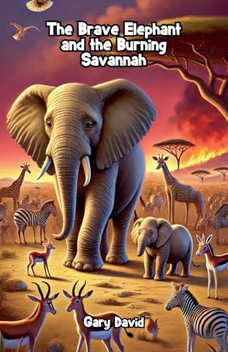 The Brave Elephant and the Burning Savannah von Bright Minds Books
