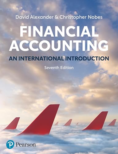 Financial Accounting: An International Introduction (Business and Economics) von Pearson Education
