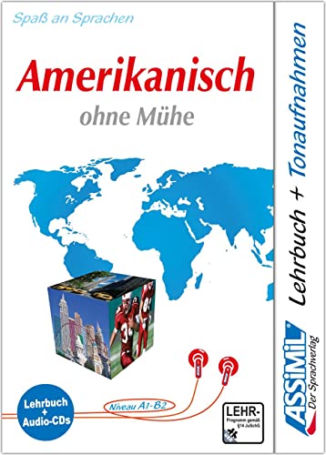 Assimil Amerikanisch ohne Mühe; Assimil American with ease, Lehrbuch und 4 CD-Audio: Selbstlernkurs in deutscher Sprache, Lehrbuch + 4 Audio-CDs (Senza sforzo) von Assimil