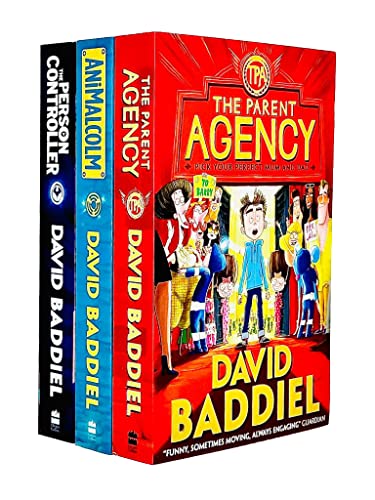 Blockbuster David Baddiel Box 3 Books Set Collection The Parent Agency ...