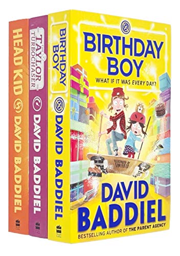 David Baddiel Collection 3 Books Set (Birthday Boy, The Taylor Turbochaser, Head Kid)