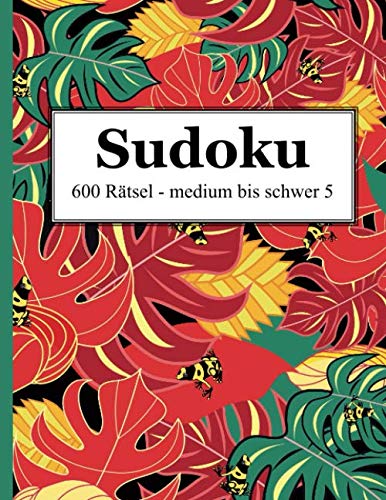 600 Rätsel medium bis schwer 5 von udv