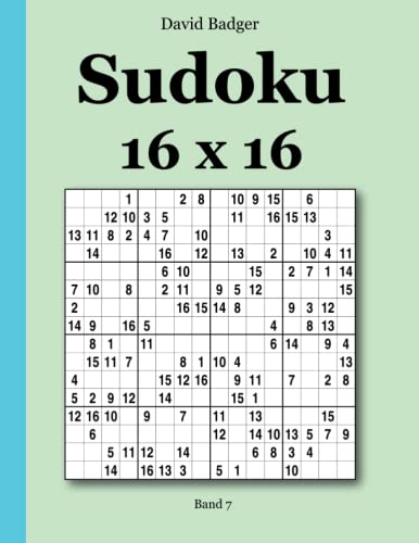 Sudoku 16 x 16 Band 7 von udv
