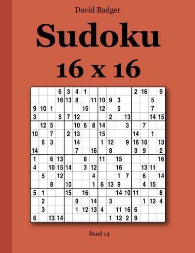 Sudoku 16 x 16: Band 14 von udv