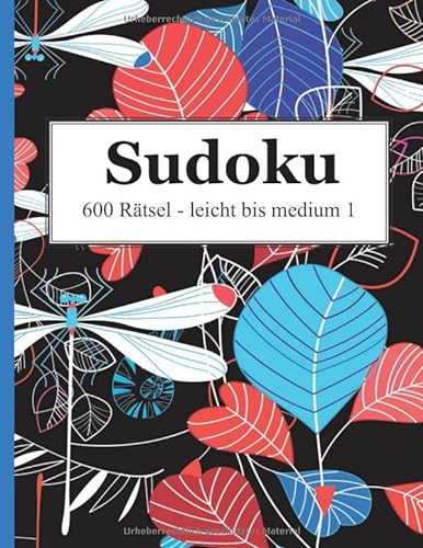 Sudoku - 600 Rätsel leicht bis medium 1 von udv