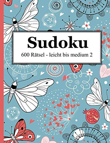 Sudoku - 600 Rätsel leicht bis medium 2 von udv
