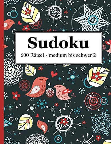 Sudoku 600 Rätsel medium bis schwer 2