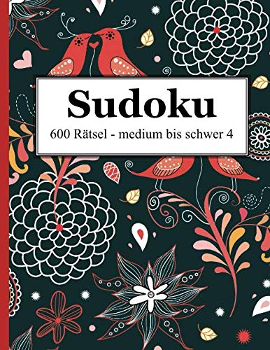 Sudoku - 600 Rätsel medium bis schwer 4 von udv