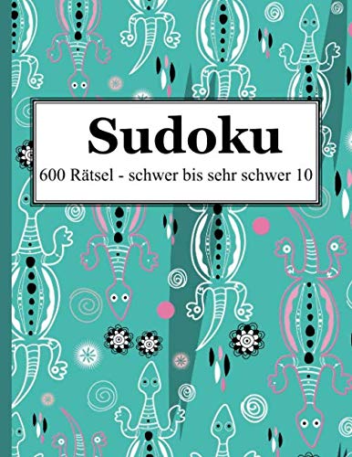 Sudoku - 600 Rätsel schwer bis sehr schwer 10